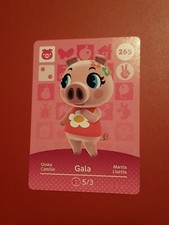 GALA ANIMAL CROSSING AMIIBO SERIES 3 CARD #265 TRACKED AU POST geniuine