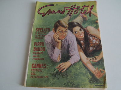 QUADRIFOGLI- PIPPO BAUDO- CLAUDIE ETTORI- FABIOLA-CLAUDINE AUGER-ANTHONY PERKINS