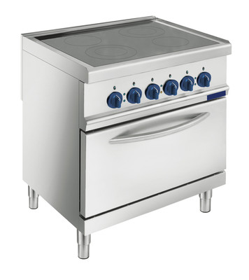 % SALE % Elektro Gastro Herd mit Backofen und 4 Zonen ...