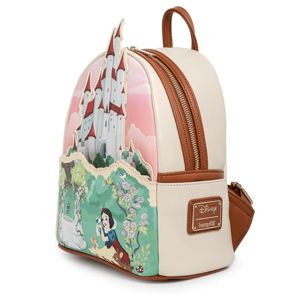 Loungefly Disney Snow White and Castle Mini Backpack | eBay