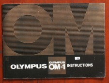 OLYMPUS OM-1 INSTRUCTION BOOK/156746