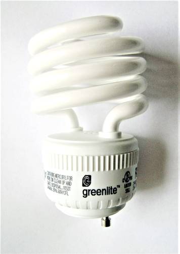 Greenlite 23W/ELS-GU24 23W (100W Equal) GU24 2700K Mini Spiral CFL Light Bulb - Picture 3 of 5