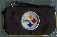 Pittsburgh Steelers Embroidered Wristlet on sale Pittsburgh Steelers Embroidered Wristlet on sale