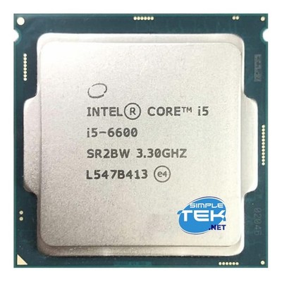 Intel Core I5-6600 SR2L5 3.3GHz Max 3.90GHz LGA1151 V1 CPU 4C/4T Processor