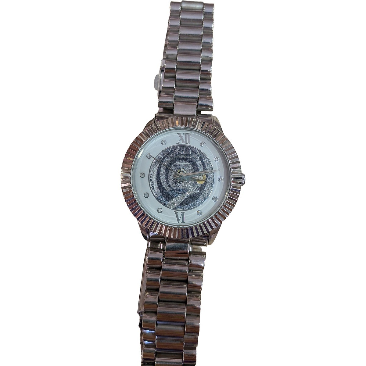 Orologio donna Gattinoni acciaio quadrante lavorato bracciale a maglie — foto 5