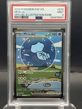 Mew ex 232/091 SV: Paldean Fates Holo PSA 9 on eBay