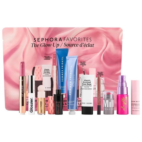 Sephora Favorites The Glow Up Kit. 10pc Set Ltd Ed $174rv ••SEALED••🎁 - 第 2/8 張圖片