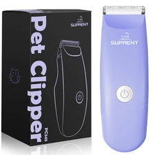 Pet Grooming Clippers for Matted Hair Cat, Low Noise Hair Trimmer Kit for Lon...