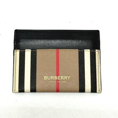 burberry london engjand カードケース BURBERRY Check logo Business Card Holder Pass Case Card Case