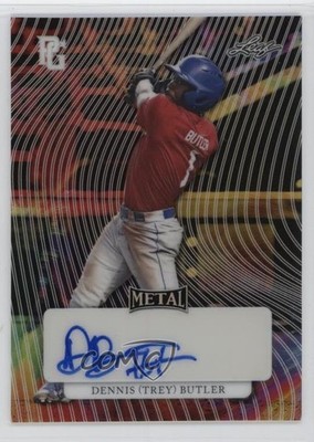 2023 Leaf Perfect Game National Showcase Metal 1/1 Dennis Butler Auto 1t8g
