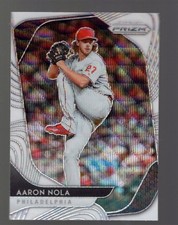 2020 Panini Prizm White Wave Prizm #55 Aaron Nola Aaron Nola