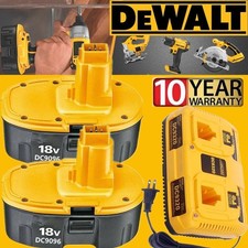 2PACK 18 Volt For DeWalt 18V 7.0Ah Battery or Charger DC9096 DC9099 DC9096-2