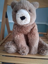 Jellycat I Am Medium Woody Bear BNWT 🐻⭐ Retired - Includes dust bag