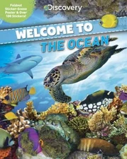 Discovery Welcome to the Ocean : Foldout Sticker-Scene Poster & o