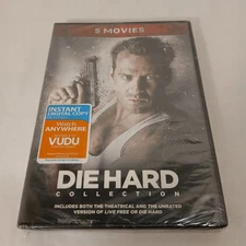 Die Hard Complete Bruce Willis Movie Series 1-5 Collection DVD Set NEW SEALED