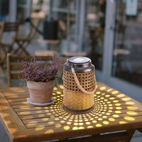Solarlampe Solarleuchte Solarlaterne AußEnleuchte IP44 Deko Boho Akku Led 16Cm