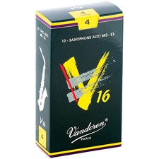 Vandoren Alto Sax V16 Advanced Reeds Strength 4 Box of 10