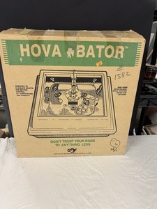 HOVA BATOR 1582 CIRCULATED AIR Egg INCUBATOR OPEN BOX