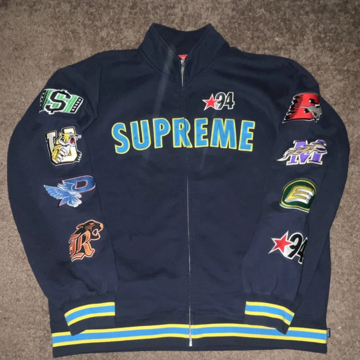 Supreme Blue Regular Size Coats, Jackets & Vests for Men for Sale