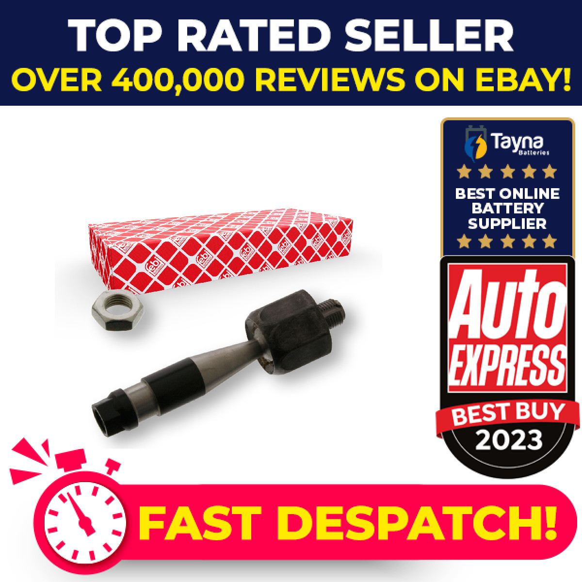 Inner Rack End Left or Right 38854 Febi Tie Rod Joint 4B0419801B 4B0419801BSK