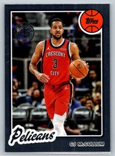 💎2025-26 Topps Basketball 1980-81 Topps #80BK-40 CJ McCollum - Pelicans💎
