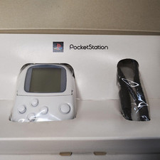 SONY PocketStation White SCPH-4000 Boxed Original Accessories, Untested, Rank-D