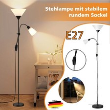 Stehleuchte Stehlampe Deckenstrahler Deckenfluter Standleuchte Leselampe Lesearm