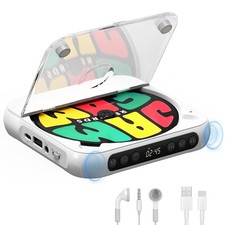 Portable CD Player with Bluetooth, Rechargeable CD Player for Home/Car, Built...