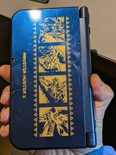 New Nintendo 3DS LL XL Console Monster Hunter X Hunting Life Starter Pack Ips