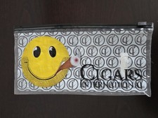 Cigars International Smiley Face Reclosable Cigar Bag