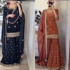 Pakistani Dress Salwar Kameez Ready To Wear Suits Indian Wedding Party 3 Piece L