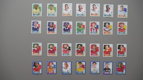 Panini FIFA World Cup 2026 stickers lot of 28 superstars and legends