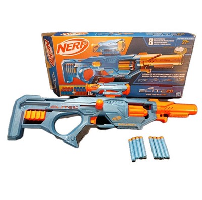 Nerf Elite 2.0 Eaglepoint RD-8 Blaster Mit OVP 8-Dart Trommel + 8 Darts