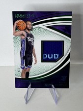 2024-25 Panini Immaculate Rookie Devin Carter Dri-fit DUD Patch Rc Kings /5 SSP