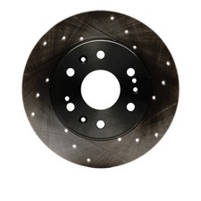Dfc For 05-20 Cadillac Escalade Ext Front Right Drilled Slotted Brake Rotor