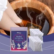 Herbal Mugwort Foot Soak Bags - Detox Relaxing, Sweaty Feet Care
