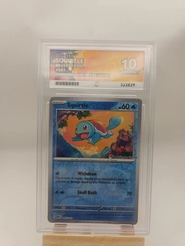 Squirtle 007/165 | Pokemon Center Exclusive | Ace 10 | Pokemon TCG