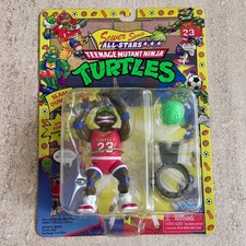 Playmates TMNT Sewer Sports Slam Dunkin' Don - 40th Anniv - Sealed - Free FedEx