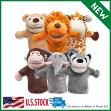 Hand Puppets For Kids With Working Movable Mouth Imaginative Play Stuff Toys NEW