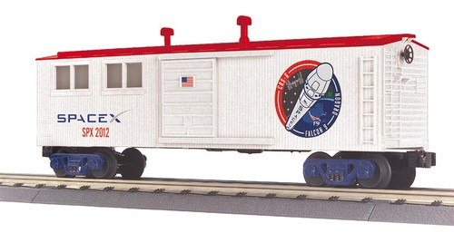 Coche de ingeniería RailKing SpaceX calibre O MTH 30-79741 | Condition: New