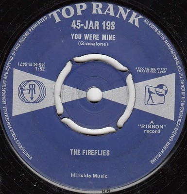 The Fireflies - You Were Mine (7'')