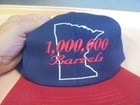 Vtg 1,000,000 Barrels Minnesota Budweiser Beer Trucker Snapback Hat Cap 1 of 500 — photo 2