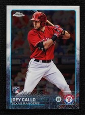 2015 Topps Chrome Short Print Joey Gallo #204 Rookie RC 0z6