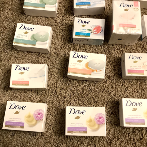 Lot of 23 Dove Original Beauty Cream Bar Soaps Full Size - Picture 2 of 5