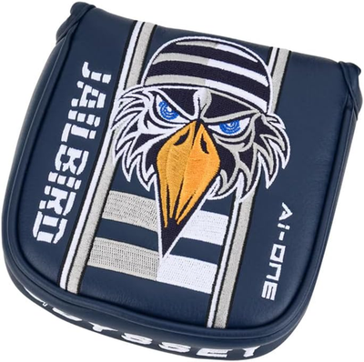 Odyssey Ai-ONE Jailbird Mini Mallet Putter Cover Synthetic Leather