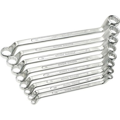 Brüder Mannesmann M  140-08 DIN  Doppel-Ringschlüssel-Satz 8teilig Schlüsselw...