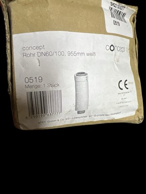 Abgassrohr 60/100 Concept Vaillant / Remeha