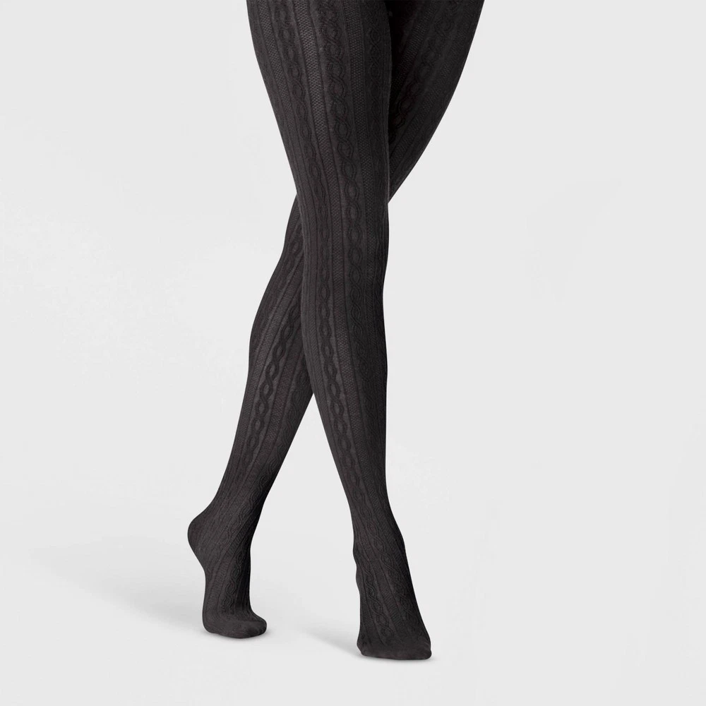 Cable Knit Tights In Women's Pantyhose & Tights for sale - eBay