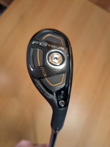 Wilson Staff FG Tour M3 4 Hybrid 21° Aldila Phenom Graphite R-Flex RH 40.5" EUC