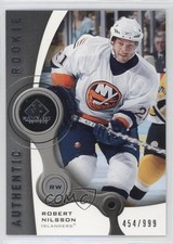 2005-06 SP Game Used Edition Authentic Rookies 454/999 Robert Nilsson #119 t4m